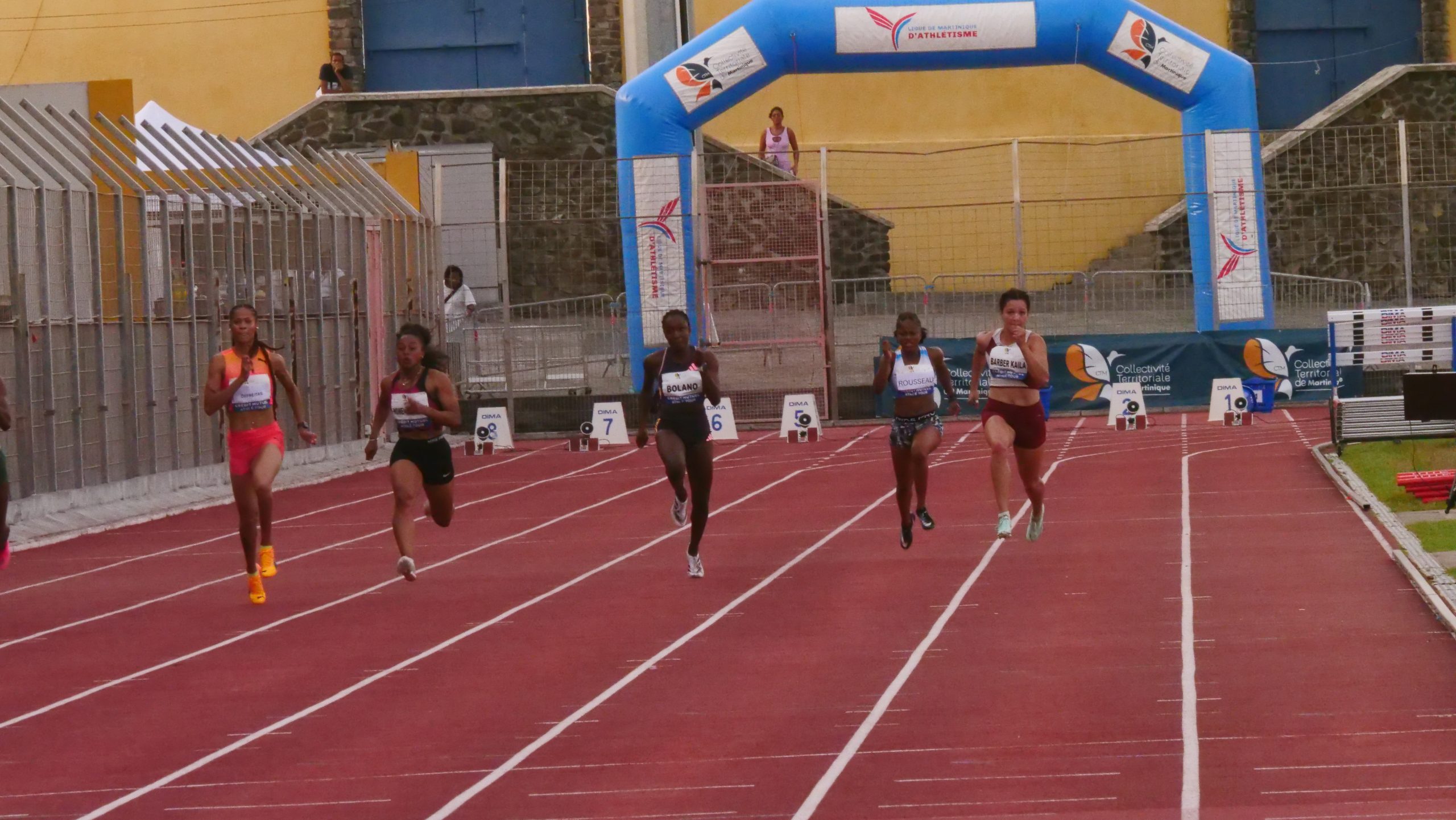 EIGHT NEW RECORD REIGNED AT THE MEETING DE LA MARTINIQUE