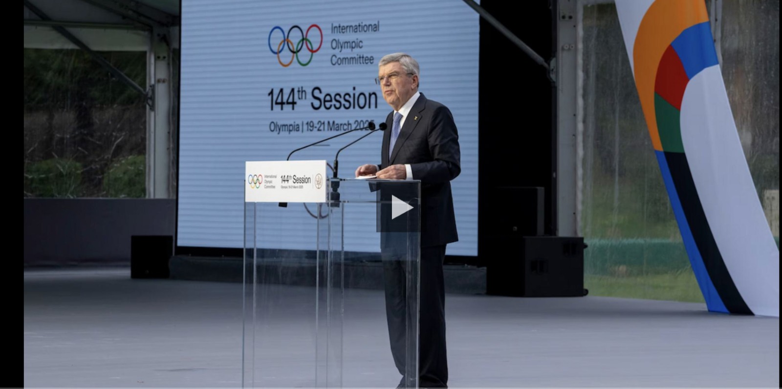 IOC gathers in ancient Greece to look to the future and elect a new President