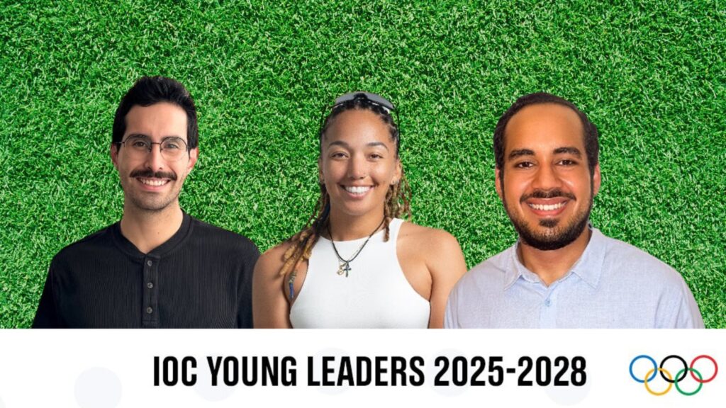 Tres jóvenes de Centroamérica y el Caribe seleccionados a entre los Líderes del COI 2025-2028