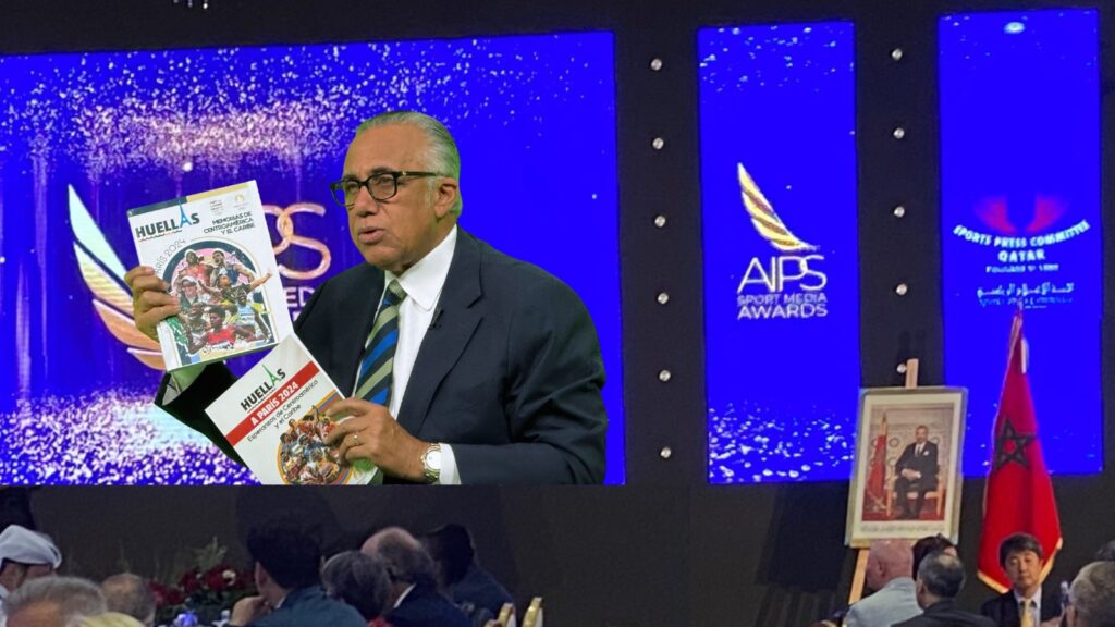 AIPS recognizes the "Huellas" project during a conference in Morocco
