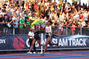 Marileidy Paulino se impone en los 400 metros del Grand Slam Track en Miami
