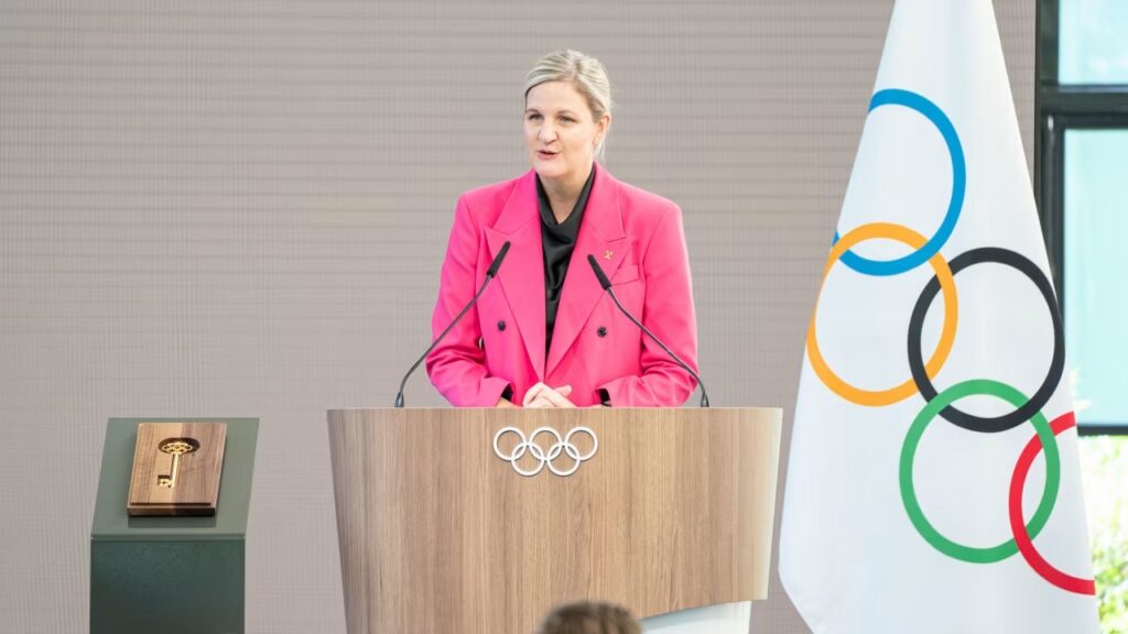 Olympic history at the IOC: Thomas Bach hands over the presidency to Kirsty Coventry