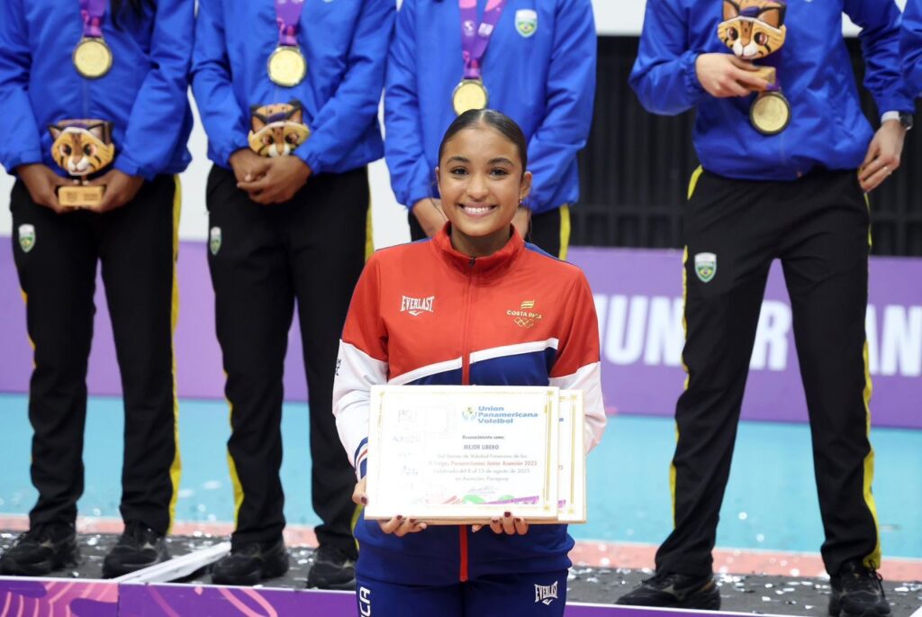 Atletas de Centroamérica y el Caribe brillan en los premios individuales del voleibol femenino en Asunción 2025