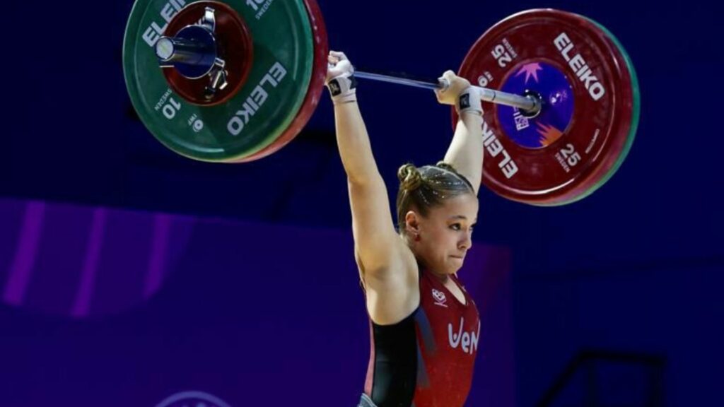 Fuerza venezolana: Kerlys Montilla se cuelga el oro en Asunción 2025