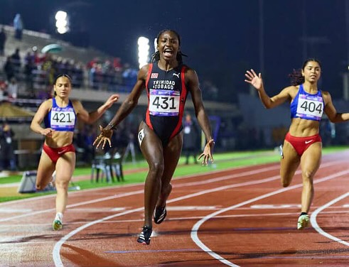 Speed with a Caribbean Soul: Shaniqua Bascombe Reigns in the 100 Meters at Asunción 2025