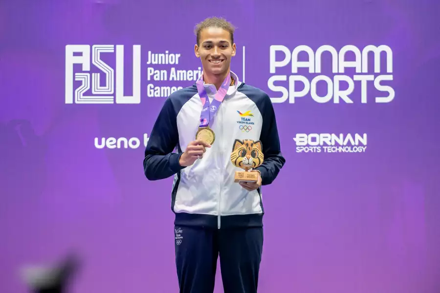 Historico oro para Islas Virgenes