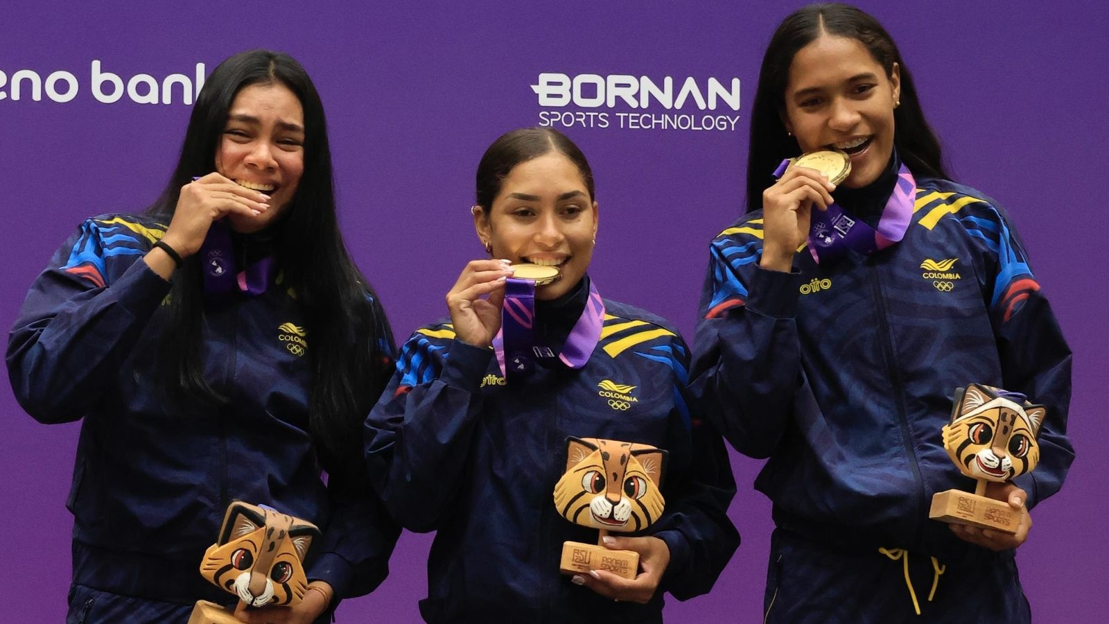 Colombia vuela sobre el velódromo y rompe dos veces el récord panamericano junior