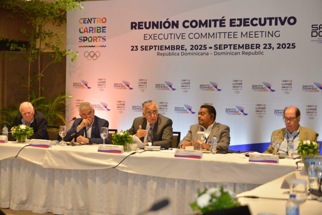 Comité Ejecutivo de Centro Caribe Sports sesionó en Santo Domingo
